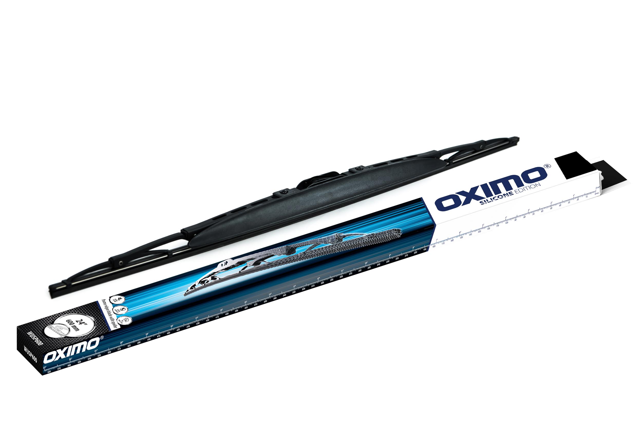 OXIMO WUSP600 1db 60cm-es ablaktörlő lapát Hagyományos + SPOILER